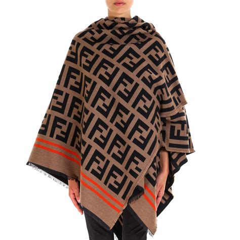 fendi pink cape|Fendi poncho women's.